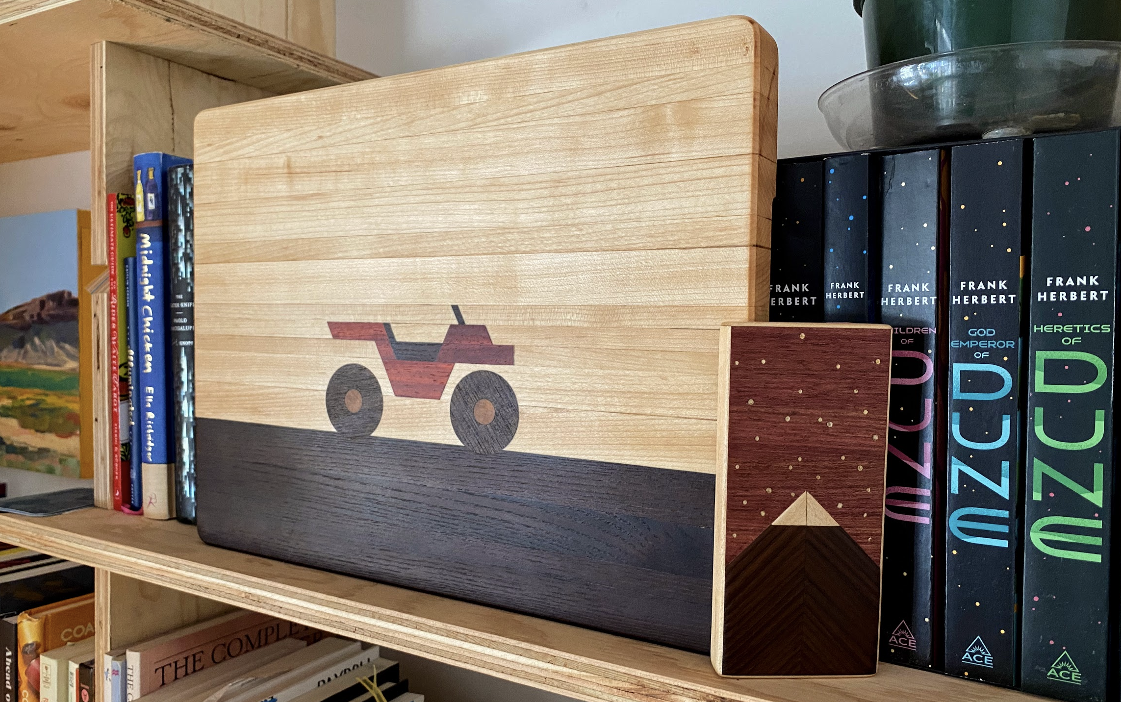 Cutting board and whiteboard eraser Christmas gifts