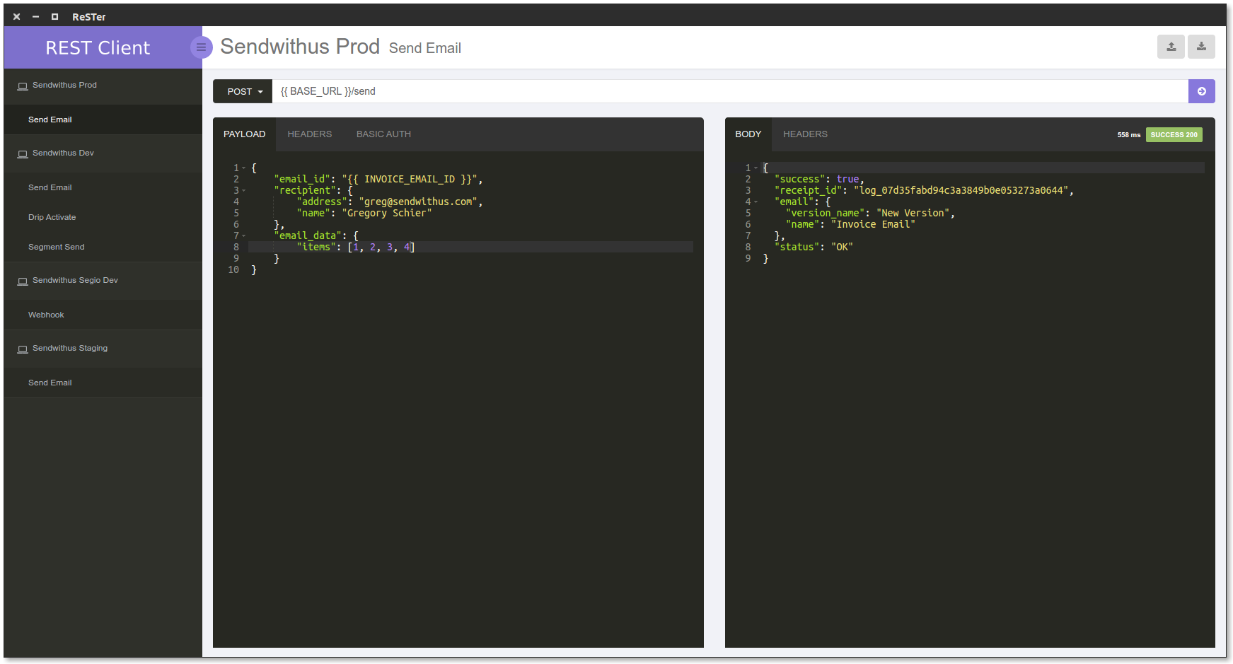 Bobybuilder REST Client